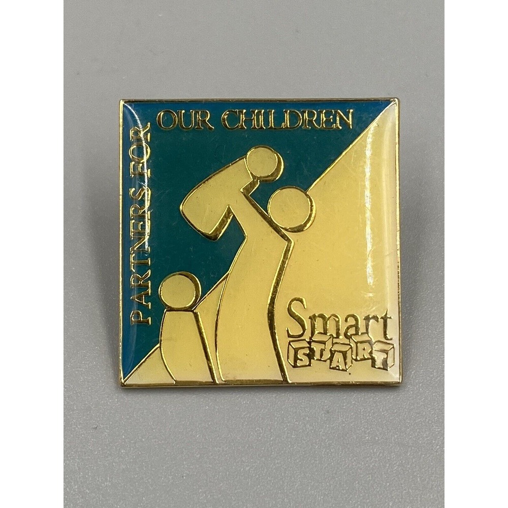 Vintage Partners For Our Children Smart Start Lapel Pin